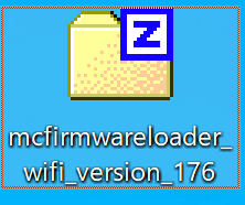 Wi-Fi 用ファームウェアローダーのzip